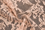 Spitze Beige mit Elasthan