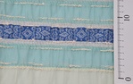Baumwollmischung blau türkis Maßband