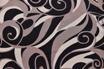 Seide Print Bunt