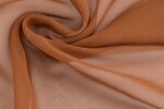 Seidenchiffon Hellbraun