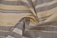 Polyester mit Lurex Streifen 