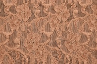 Spitze Braunbeige mit Elasthan