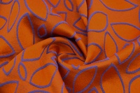 Jacquard Baumwolle Blaulia Orange