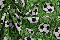 Baumwolle Fußball gedreht