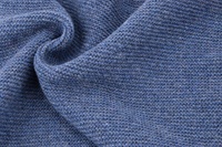 Strick blau gedreht