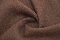 Mantelstoff aus Wolle Taupe