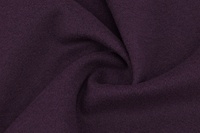 Wolle Cashmere Mantel Aubergine Dunkel