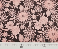 Spitze aus reinem Polyester Rosa