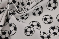 Baumwolle Fußball gedreht