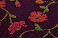 Walkloden Gemustert Bunt