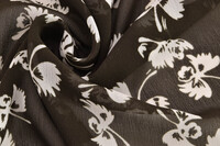 Polyesterprint Chiffon gedreht