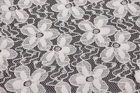 Spitze Viskose Weiß