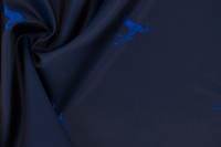 Taft Hirsch marine blau gedreht