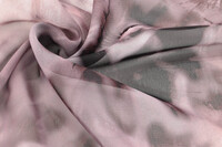 Polyesterprint Chiffon gedreht