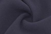 Mantelstoff aus Wolle Nachtblau Double-Face