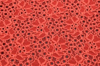 Spitze Baumwolle Rot