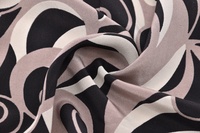 Seide Print Bunt