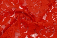 Spitze Viskose Rot