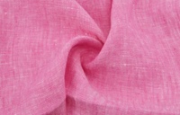 Leinen Uni Pink