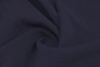 Mantelstoff aus Wolle Nachtblau