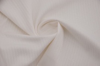 Baumwolle mit Elasthan Wollweiss Gemustert