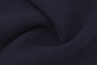 Wolle Cashmere Mantel Nachtblau Double Face