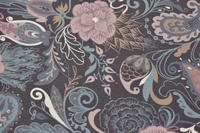 Jersey gemustert taupe