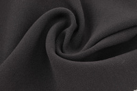 Viskose Double Crépe Schwarz