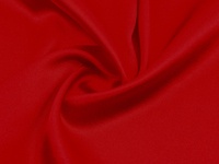 Seidensatin mit Elasthan Tomatenrot