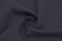Mantelstoff aus Wolle Dunkelgrau
