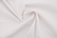 Baumwolle mit Elasthan Weiss