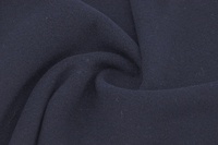 Mantelstoff aus Wolle Schwarz