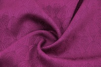 Wollsatin gemustert Violett