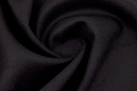 Mantelstoff Schurwolle mit Cashmere Schwarz