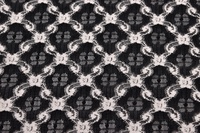 Spitze Schwarz Weiß