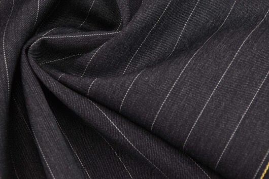 Schurwolle "Super 100´s" Streifen