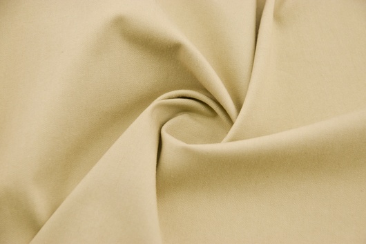 Baumwolle mit Elasthan Grünbeige