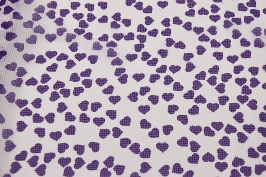 100% Seide gemustert