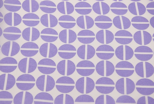 100% Seide gemustert