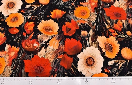 Jerseyprint Viskose mit Elasthan 