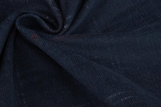 Doubleface Cord gemustert gedreht