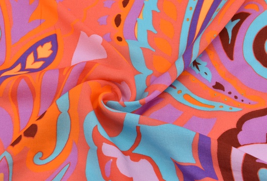 Viskoseprint Bunt