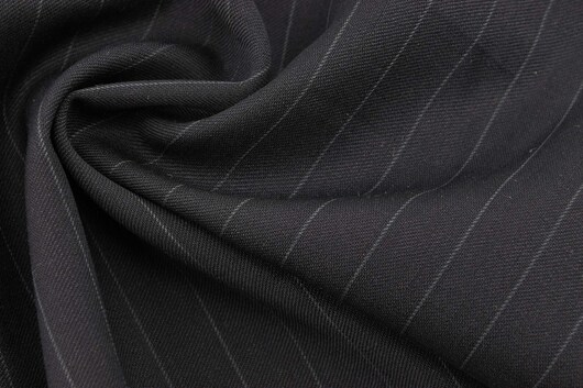 Wollmischung Streifen