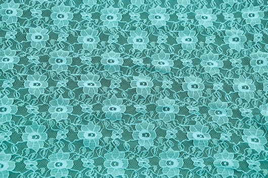 Spitze Türkis
