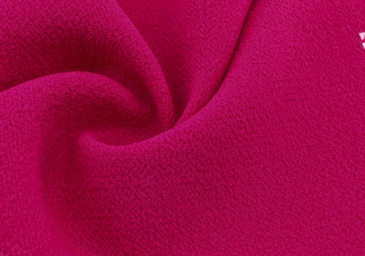 Wolle Double Crépe Schwere Qualität Pink