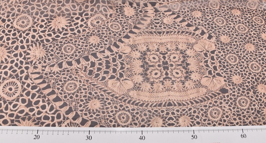 Seidenchiffon Gemustert