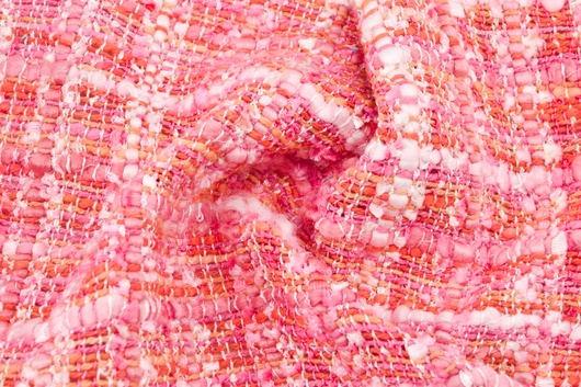 Fantasy Stoff aus Viskose / Polyester Bunt