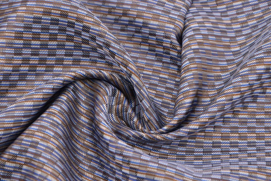 Futterstoff aus Viskose/Acetat Bunt