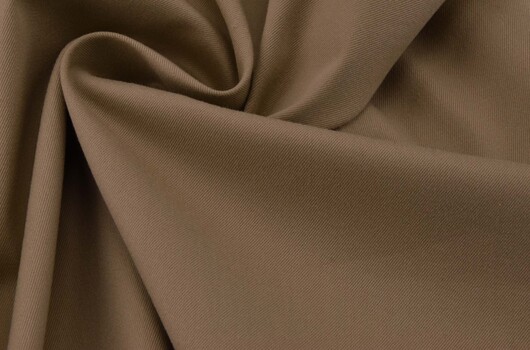 Baumwollstretch Uni gedreht