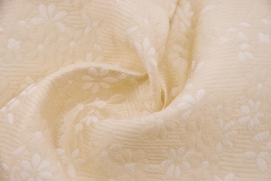 Seidenmischung Jacquard